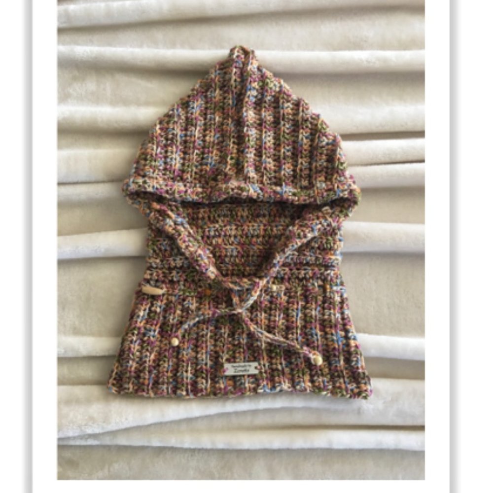 Handmade Beaded Driftwood Hoody